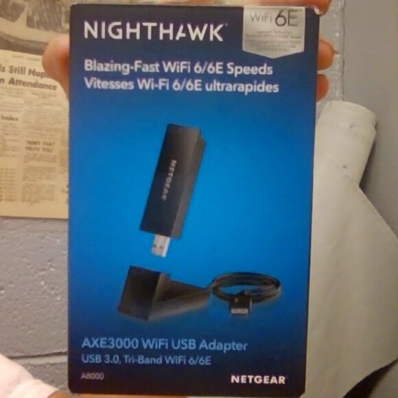 Netgear nighthawk axe3000 wifi usb adapter - Picture 1 of 6